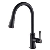 Змішувач для кухні з висувною лійкою Imprese PODZIMA ZRALA патинована бронза (ZMK02170815) 