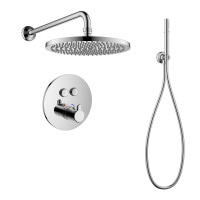 Душова система прихованого монтажу з термостатом Imprese SMART CLICK хром (ZMK101901213) 
