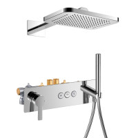 Душевая система скрытого монтажа Imprese SMART CLICK хром (ZMK101901204)