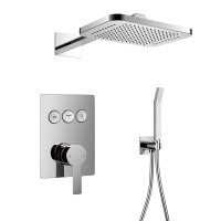 Комплект прихованого монтажу для душу Imprese SMART CLICK  хром (ZMK101901246) 