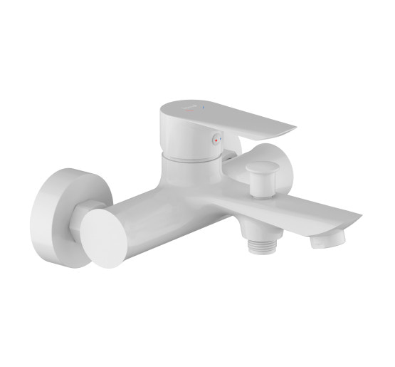 Змішувач для ванни Imprese VACLAV білий (f03206403AA) 