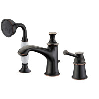 Змішувач врізний на 3 отвори для ванни Imprese Podzima Zrala (ZMK02170805)