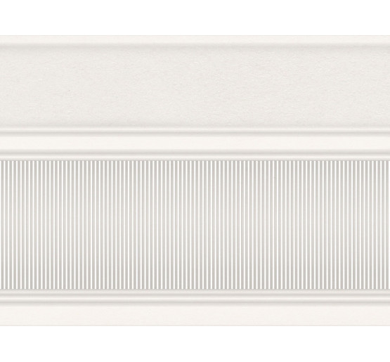 Фриз Интеркерама Arte 17,5x23 белый (БШ 132 061)