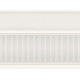 Фриз Інтеркерама Arte 17,5x23 білий (БШ 132 061)