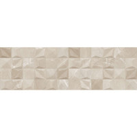 плитка InterCerama Castellon темно-бежевая 25x80 (2580241022/P)