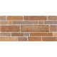 плитка InterCerama Brick червоно-коричнева 23x50 (2350 50 022)