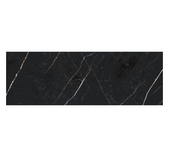 плитка InterCerama Dark marble черная 30x90 (3090210082)