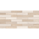 плитка InterCerama Eco коричневый-светлый 23x50 (2350222031/P)