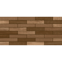 плитка InterCerama Eco коричневый-темный 23x50 (2350222032/P)