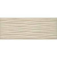 плитка InterCerama Luna рельєфна світло-бежева 23x60 (2360 175 021/Р)