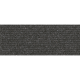 плитка InterCerama Matrix чорна рельєфна 23x60 (2360242082) 