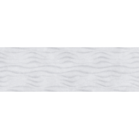 плитка InterCerama Palisandro світло сірий рельєфна 25x80 (2580190071/P)