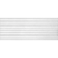 плитка InterCerama Palmira світло сіра рельєфна 23x60 (2360195071/Р) 