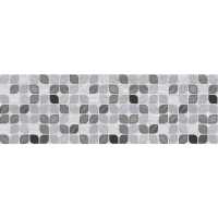 декор InterCerama Rome светло серый 25x80 (Д198071)