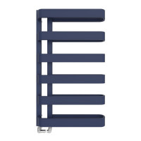 Рушникосушка дизайнерська Ideale Gia 6/850/500 синій