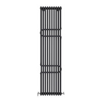 Радіатор дизайнерський Ideale Zeta 12 10/1800/460 чорний