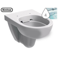 Унітаз підвісний GEBERIT SELNOVA Square Rimfree (500.265.01.1) 