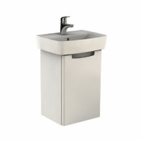 Комплект Kolo Rekord 50 шкафчик+умивальник білий глянець (K99025000) Комплект Kolo Rekord 50 шкафчик+умивальник білий глянець (K99025000)