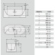 Ванна KALDEWEI CENTRO DUO OVAL+панель 180x80 mod 128-7 (282848050001)