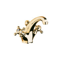 Змішувач для умивальника Kludi Adlon позолочений 23 кар, з д / к (510104520)