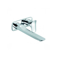 Настінний змішувач для раковини внутрішнього монтажу Kludi Ambienta хром (532450575)