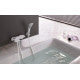 Змішувач для ванни і душу Kludi Balance білий/хром (524459175)
