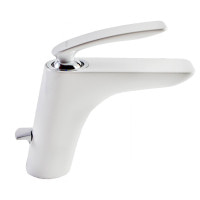 Смеситель для умывальника Kludi Balance белый/хром, с д / к (520239175)