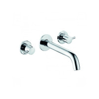 Змішувач для умивальника внутрішнього монтажу Kludi Bozz хром 23 см, без д / к (381450576)