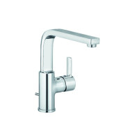 Змішувач для умивальника Kludi Zenta висота виливу 22 см хром, з д / к (420250575)