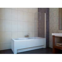 Штора для ванни Koller Pool 75x140 Clear прозоре/права QP93