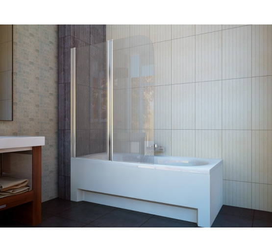 Штора для ванны Koller Pool 115x140 Clear прозрачное/QP95 левая