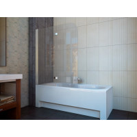 Штора для ванни Koller Pool 115x140 Grape матове/ліва QP97