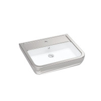 Умивальник Idevit Halley 60 срібний (3201-0455-12)