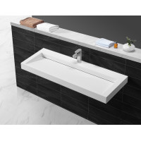 Раковина з штучного каменя Asignatura Stream 120 біла матова (35731804)