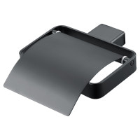 Тримач для туалетного паперу Asignatura Unique чорний матовий (85605802)