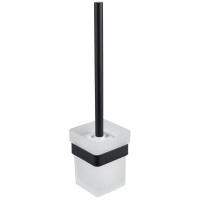 Щітка для унітазу з тримачем Asignatura Unique чорний матовий (85609802)