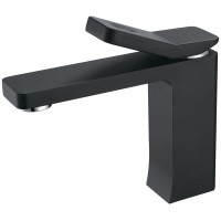 Змішувач для умивальника Asignatura Unique чорний матовий (85501602)