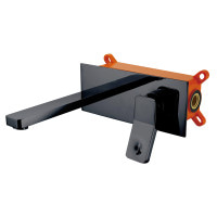 Змішувач внутрішнього монтажу для раковини Asignatura Unique чорний матовий (85501902)