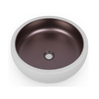 Раковина на столешницу Newarc 5067 бронза/декор