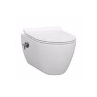 Унітаз підвісний з функцією біде та вентелем Idevit Alfa з сидінням US SC (SETK3104-2617-001-1-6000)