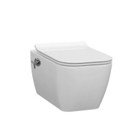 Унітаз підвісний з функцією біде та вентелем Idevit Halley з сидінням US SC (SETK3204-2617-001-1-6000)