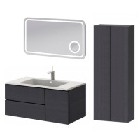 Комплект меблевий Botticelli RIMINI  дуб графіт  Rm-100