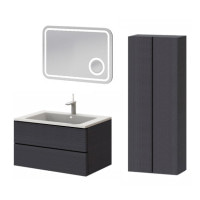 Комплект меблевий Botticelli RIMINI  дуб графіт  Rm-80