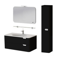 Комплект меблевий Botticelli VELLUTO  чорний  Vlt-80