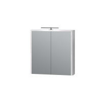 Дзеркальна шафа Ювента Livorno LvrMC-70 біла