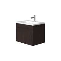 Комплект тумба Ювента Tivoli Tv-65 старий дуб з раковиною Soft 65 біла