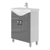 Тумба Ювента Trento Trn-65 сіра