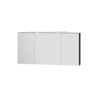 Дзеркальна шафа Botticelli Vanessa VnM-120 чорна