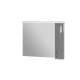 Зеркальный шкаф Trento TrnMC-100 правый серый