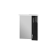 Зеркальный шкаф Trento TrnMC-65 права черная